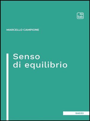 cover image of Senso di equilibrio